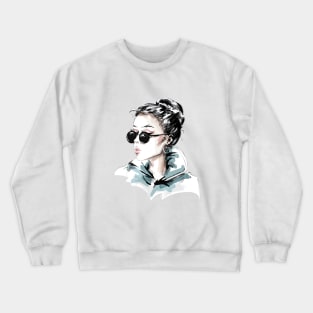 fashion girl Crewneck Sweatshirt